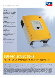 SUNNY ISLAND 5048 - Powerful Off-Grid Manager with ... - Solsquare