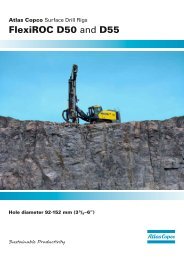 FlexiROC D50 and D55 - Atlas Copco