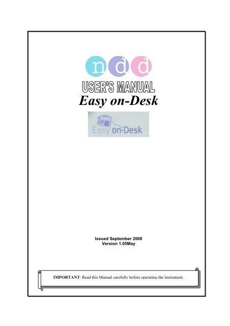 Easy on-Desk