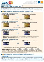 Kreditkartenantrag Zukauf Card complete (429 KB) - Generali Bank