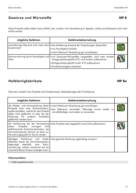 Leitlinien-zur-Guten-Hygiene-Praxis für Bäcker - Hygiene for Cleaners