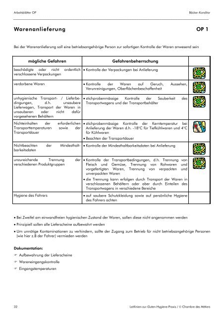 Leitlinien-zur-Guten-Hygiene-Praxis für Bäcker - Hygiene for Cleaners