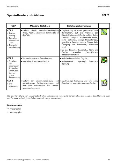 Leitlinien-zur-Guten-Hygiene-Praxis für Bäcker - Hygiene for Cleaners