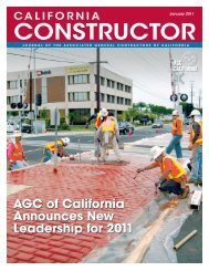 California Constructor - Associated General Contractors of California