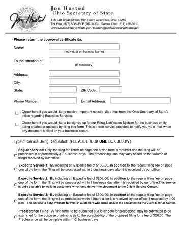 Certificate of Surrender of Foreign Licensed Corporation