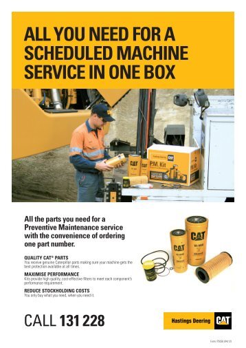 Service in a box brochure - Hastings Deering