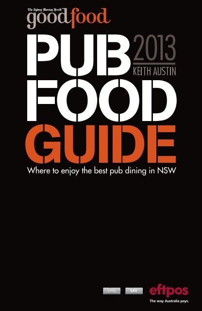 The Sydney Morning Herald 2013 Pub Food Guide - AHA NSW