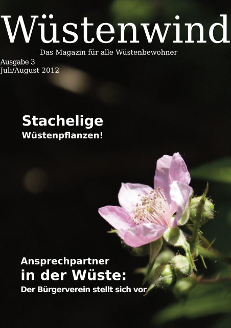 Ausgabe 3, Juli/August 2012 - Walpurgis-Verlag