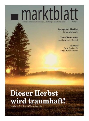 Ausgabe 03/2011 - Markt Unterthingau