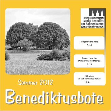 Pfarrbrief download ( PDF, 3MB) - Alzenau - St. Justinus