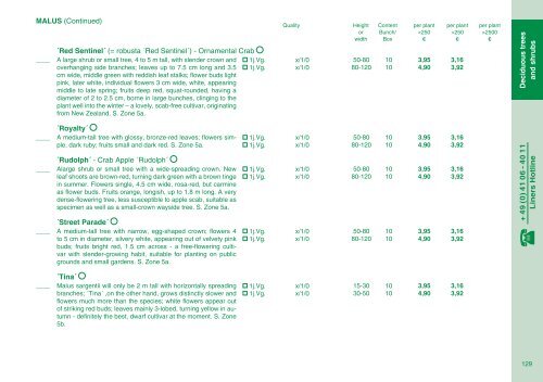 Catalog 2012/13 - Kordes-Jungpflanzen