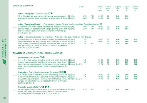 Catalog 2012/13 - Kordes-Jungpflanzen