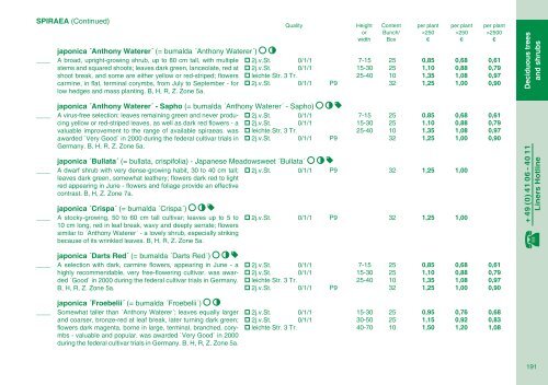 Catalog 2012/13 - Kordes-Jungpflanzen