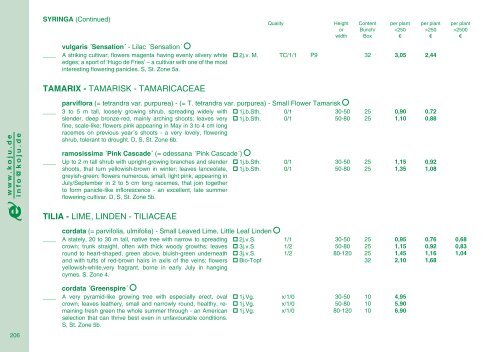 Catalog 2012/13 - Kordes-Jungpflanzen