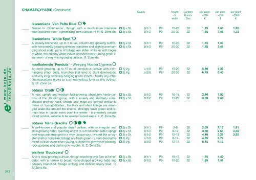 Catalog 2012/13 - Kordes-Jungpflanzen