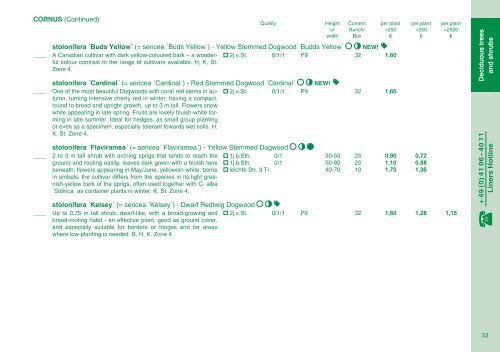 Catalog 2012/13 - Kordes-Jungpflanzen