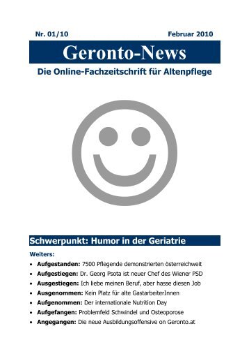 Geronto-News