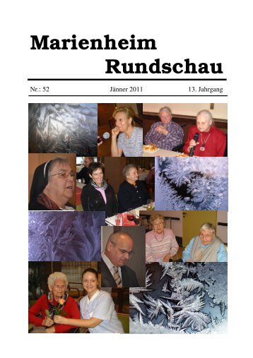 Marienheim Rundschau - und Pflegeheimes Marienheim, Bruck an ...