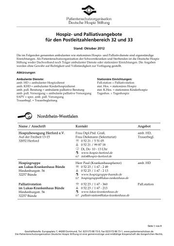 plz 32 33 - Deutsche Hospiz Stiftung