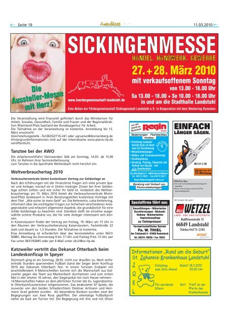 Die Hochzeitsprofis stellen sich vor - Verbandsgemeinde Weilerbach