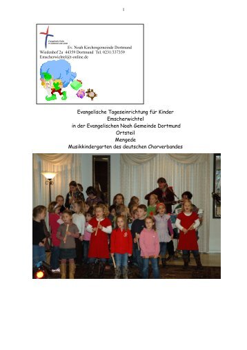 Neu konzept - Evangelische Noah-Kirchengemeinde Dortmund