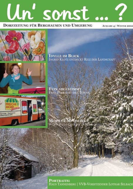 Dorfzeitung Fur Berghausen Vfl Berghausen Gimborn 1949 Ev