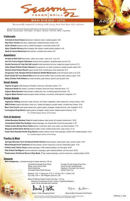 Order TUTTI FRUTTI - San Diego, CA Menu Delivery [Menu & Prices]