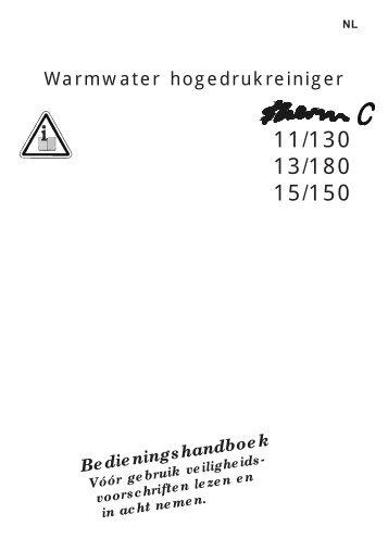 Warmwater hogedrukreiniger - Imbema Cleton