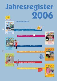 Jahresregister 2006 - Entdeckungskiste