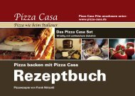 Rezeptbuch - Pizza-casa Pizzastein