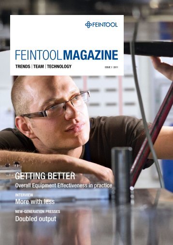Customer magazine - Feintool