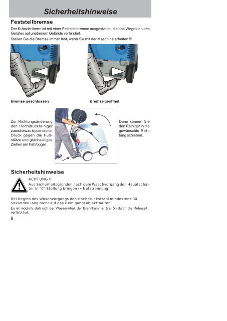 Hochdruckreiniger Kränzle therm C 15-150 - cleanscout-de/home ...