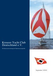 FriendSHiP-Cup 2010 - Kreuzer Yacht Club Deutschland e.V.