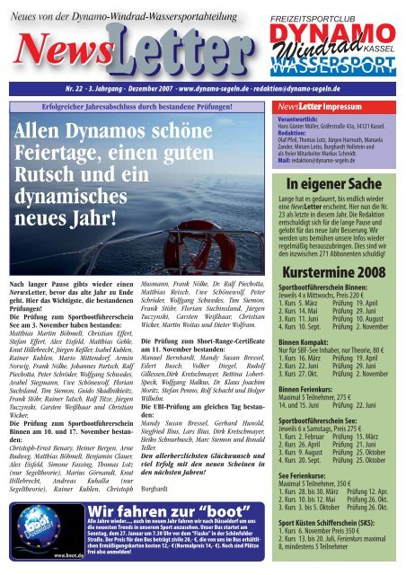 Das PDF findet Ihr hier - Dynamo-Segeln