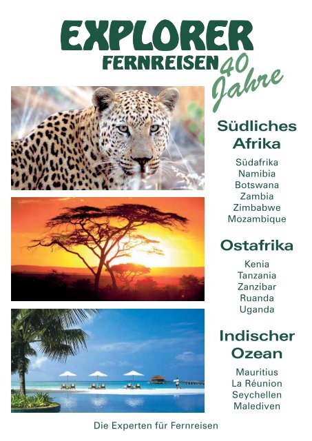 Gesamtkatalog - Explorer Fernreisen