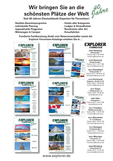 Gesamtkatalog - Explorer Fernreisen