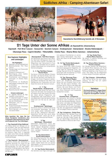 Gesamtkatalog - Explorer Fernreisen