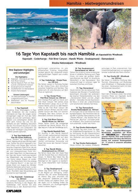 Gesamtkatalog - Explorer Fernreisen