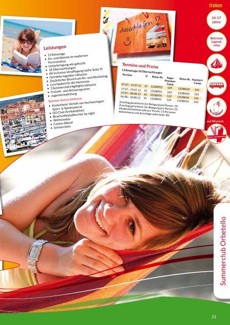 Sommer 2012 - Jugendreisen Rhein Ruhr