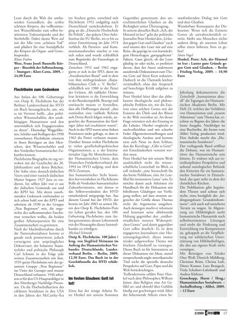 PRO ETHIK - Humanistischer Verband Deutschlands