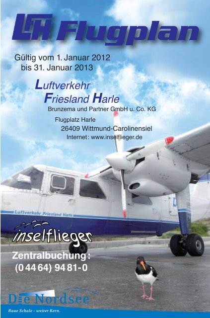 aktueller Flugplan LFH 2012 - Luftverkehr Friesland Harle