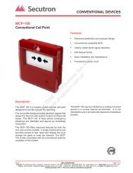 CONVENTIONAL DEVICES MCP-100 Conventional Call Point