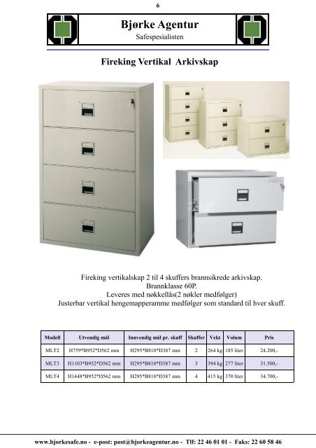 Produktkatalog 2010.pub - Bjørke Agentur