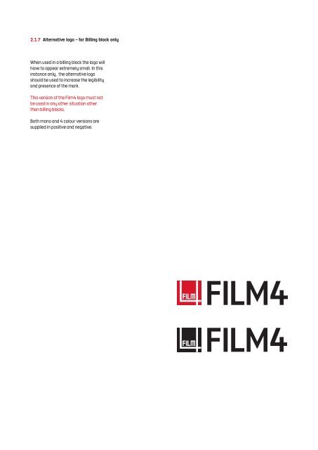 Film4 Off-air Identity Style Guide - Channel 4