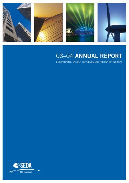 Sustainable Energy Development Authority Annual Report 2004