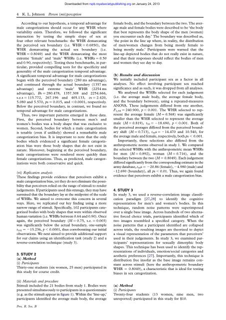 Person (mis)perception: functionally biased sex categorization of ...