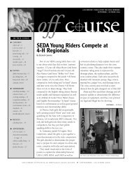 SEDA Young Riders Compete at 4-H Regionals - Southern Eventing ...