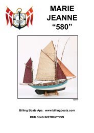 MARIE JEANNE “580” - Billing Boats