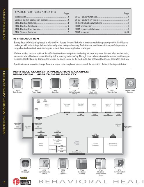 Stanley patient safety lever - Best Access Systems