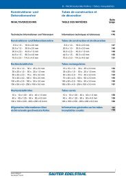 Konstruktions - SAUTER EDELSTAHL AG